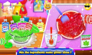 Crazy Glitter Slime Fun: Real Fluffy Simulator截图1