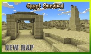 Egypt Survival. MCPE maps截图1