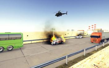 Traffic Racer : Highway Car Crash Hot Wheels截图1