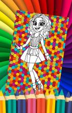 SOY LUNA COLORING BOOK截图2