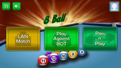 8ball: New Billiards.8ball Pool, Snooker Game Free截图1