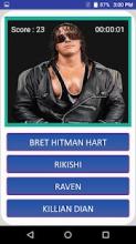 Wrestling Quiz: Guess the wrestler game截图3