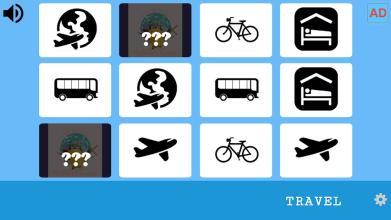 Memory Game - Travel截图1