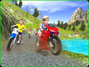 Kids Offroad Motorbike Racing Driver截图5