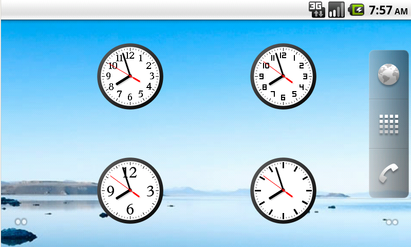 Analog Clock Widget-7截图2