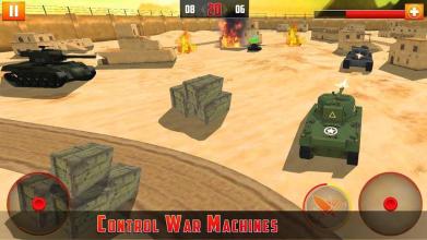 Battle of Machines: Real Tanks Battle截图2