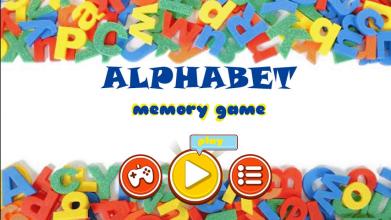 Memory game alphabet截图2