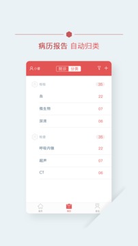 北腫云病歷截圖