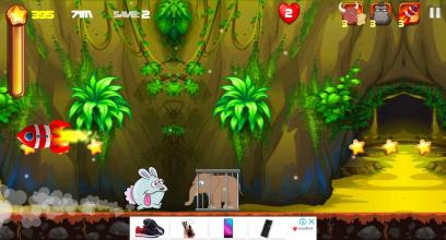 Alien Rabbit Jungle Adventure截图2