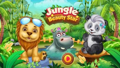 Jungle Beauty Star Animals Dressup Salon截图2