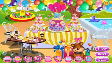 birthday table decoration games截图1