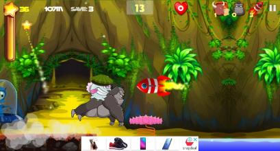 Alien Rabbit Jungle Adventure截图1