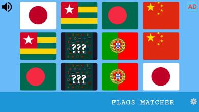 Memory Game - Flags country截图1