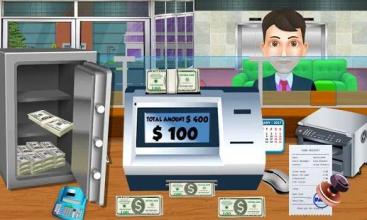 Bank Cashier Register Games - Bank Learning Game截图4