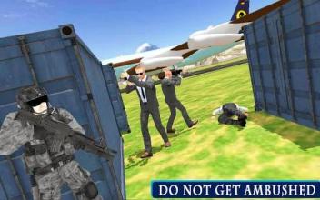 US Airplane Hijack Survival: Secret Agent FPS Game截图4