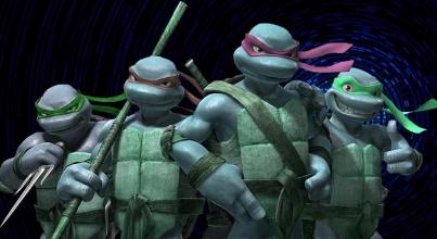 Superhero Turtle Fight City Waright City War截图2