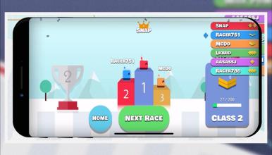 Ice Run.io - Racing Game截图1