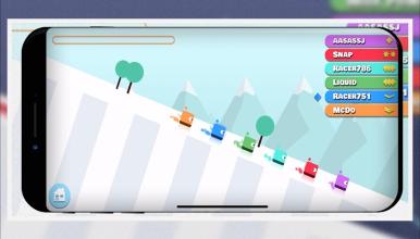 Ice Run.io - Racing Game截图2