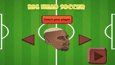 Big Head Soccer Game截图2