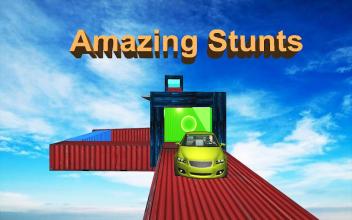 Ultimate Container Car Stunts Racing Game 2019截图2