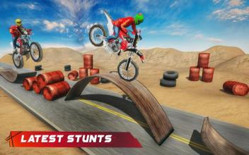 Desert Bike Stunts Racing & Ramp Riding截图1