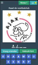 Raad het voetbalteam. Voetbal logo quiz截图2