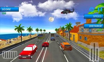 Highway Traffic Racer Car 3D截图1