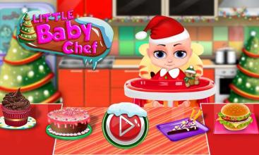 Little Baby Santa Chef - Christmas Kitchen Cooking截图2