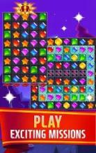 Mystic Gems : Magic Jewels Match3截图2