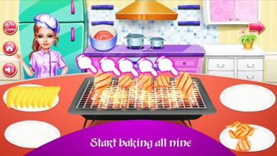 Cooking Chicken Wings- Cooking Diary- Star Chef截图2