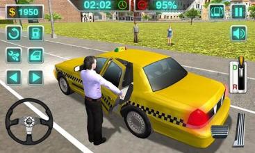 Taxi Diver 3D - Modern Taxi Drive Simulator 2019截图2