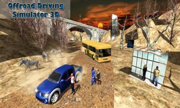 Offroad Bus Mountain Climber截图2