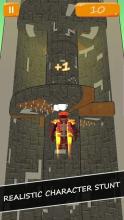 JetPack Knight Castle Helix Jump截图1