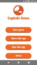 Capitals Game - Capital cities of the world截图2