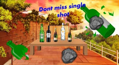 swipe bottle shooter: Real bottle shooter expert截图2