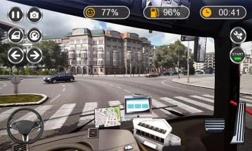 Bus Simulator - Coach Bus City Driving 3D截图2