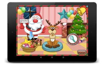 santa's reindeer care games截图1