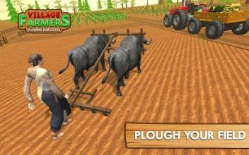 Village Plow Farming Expert:Bull Farmers Simulator截图5