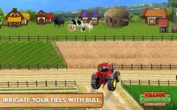 Village Plow Farming Expert:Bull Farmers Simulator截图1