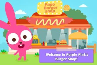 Purple Pink Burger Shop截图1