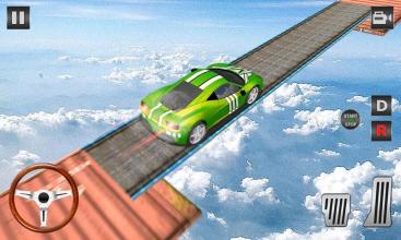 Impossible Air Car Stunt - Car Driving Simulator截图2