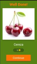 Guess the Fruit in Spanish截图1