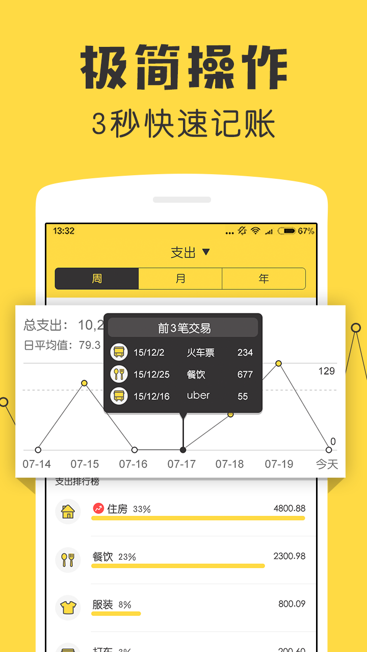 鲨鱼记账-记账本v2.2.0截图2