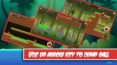 Red Jump 4 : Bounce Ball Adventure Free *截图4