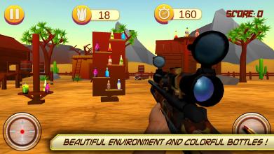 Bottle Shooting Expert - Sniper Shooting Games截图4