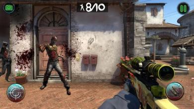 Zombie Frontier Sniper 3D 2019:FPS Shooting Games截图1