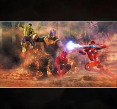 Thanos infinity gauntlet: Super Villian City Fight截图3