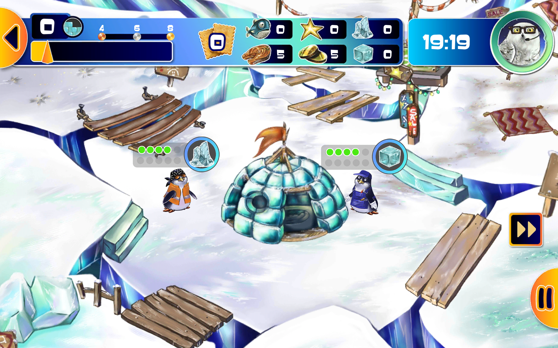 Farm Frenzy: Penguin Kingdom截图1