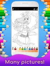 Coloring Moana for Kids截图1