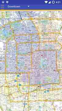 北京地图截图